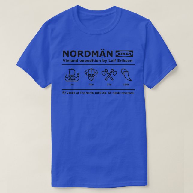 T-shirt Nordmn (Design devant)
