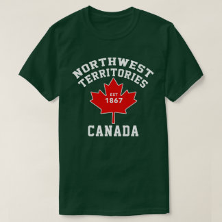 T-Shirt Nordwest-Territoriens-Flaggen-Kanadas