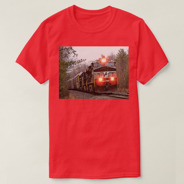 T-shirt Norfolk Southern 7557 à Gardner (Design devant)