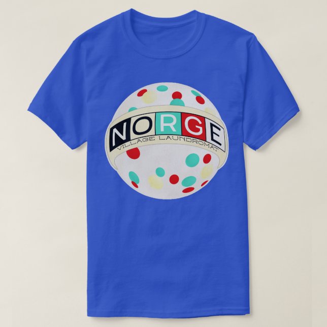 T-shirt Norge Balls Norge Village Lave-linge Nettoyants à  (Design devant)