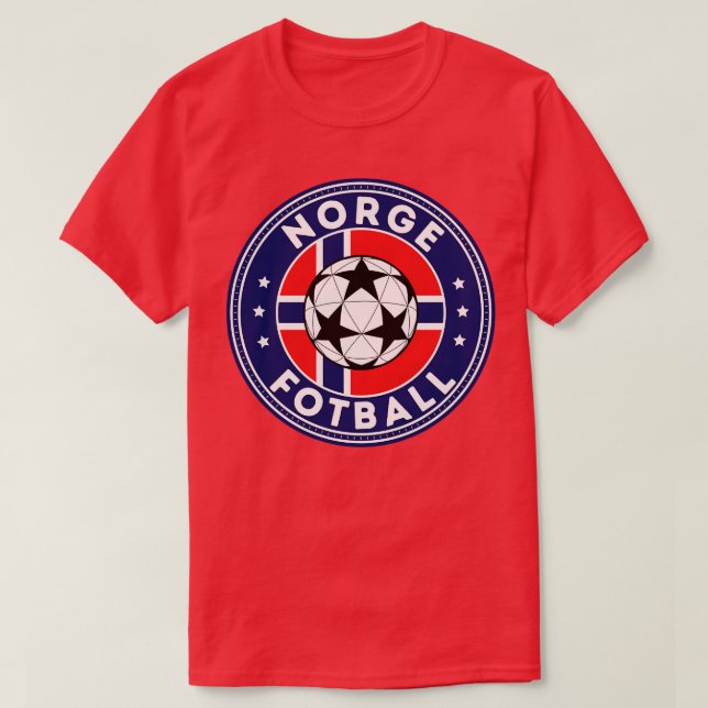 T-shirt Norge Fotball (Design devant)