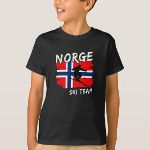 T-shirt Norge Ski