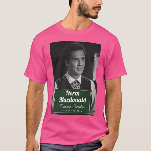 T-shirt Norm Macdonald (Devant)