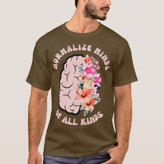 T-shirt Normaliser L'Esprit De Toutes Sortes Style Boho
