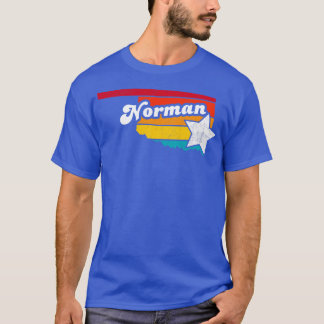 T-shirt Norman Oklahoma Vintage Souvenir désorganisé 2