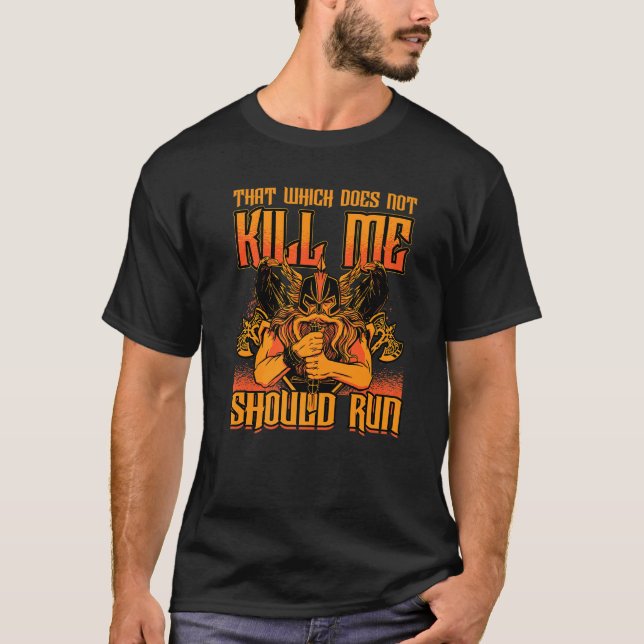 T-shirt Norse Viking Mythologie Design pour les guerriers  (Devant)