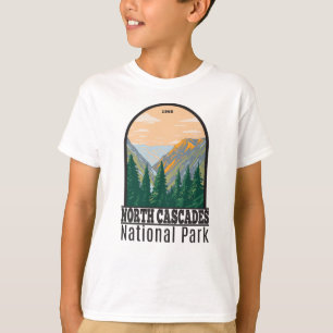 T-shirt North Cascades National Park Washington T Vintage