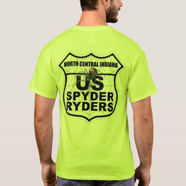 T-shirt North Central Indiana Chapitre - Logo Trans 2 côté (Dos)