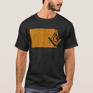 T-shirt North Dakota Masons Grand Lodge Freemason Père