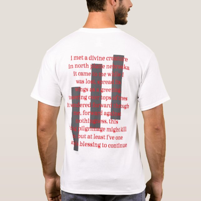 T-shirt North Platte, Nebraska (Dos)