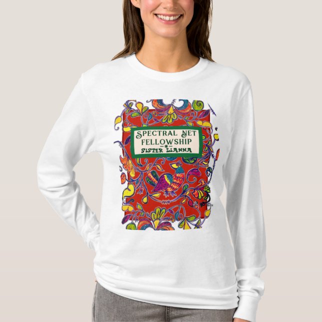 T-shirt Northern Bird Folk Art Inhabituel Fellowship (Devant)