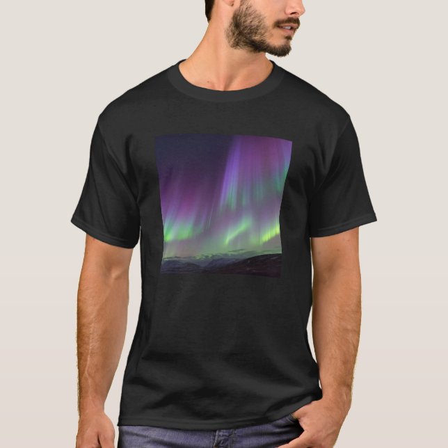 T-shirt Northern Lights | Irlande du Nord (Devant)