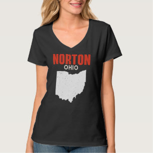 T-shirt Norton Ohio USA State America Travel Ohioan