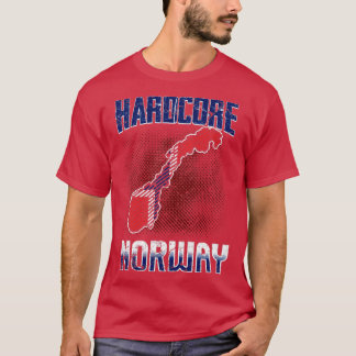 T-shirt Norvège hardcore