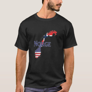 T-shirt Norvège Norge Ancestry Expat Expatrié Famille Reun