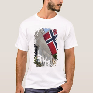 T-shirt Norvège, Stavanger. Vue historique sur le centre-