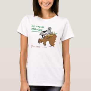 T-shirt Norvégien Elkhound