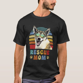 T-shirt Norvégien Lundehunt Adopter Foster Secourir Chien
