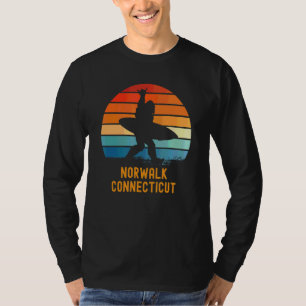 T-shirt Norwalk Connecticut Sasquatch Souvenir
