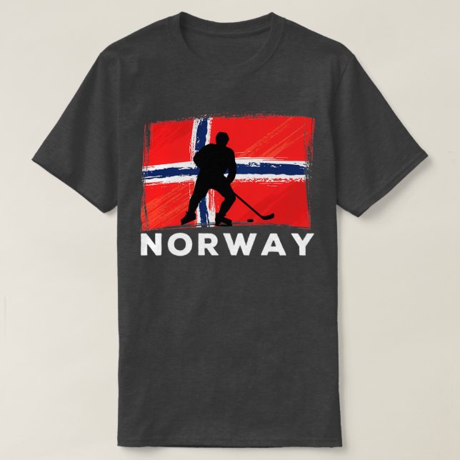 T-shirt Norway Ice Hockey Team (Design devant)