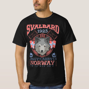 T-SHIRT NORWAY SVALBARD LONGYEARBYEN