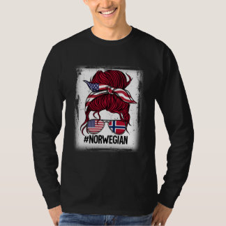 T-shirt Norwegian Girl Norway Roots