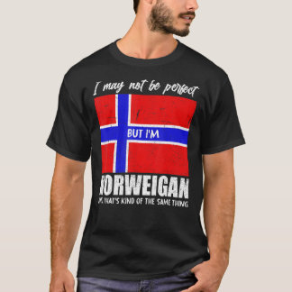 T-shirt Norwegian Pride Scandinavie Norvège Drapeau Fière
