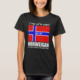 T-shirt Norwegian Pride Scandinavie Norvège Drapeau Fière