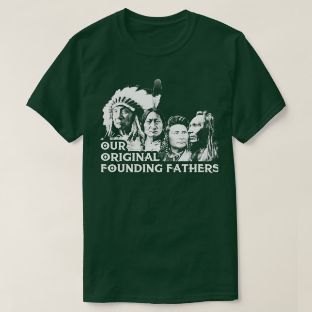 T-shirt Nos Pères Fondateurs d'origine classique (Design devant)