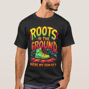 T-shirt Nos racines sont profondes Fierté Arbre de réunion