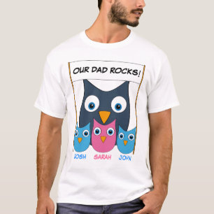T-shirt "Nos roches de papa !" - Fête des pères