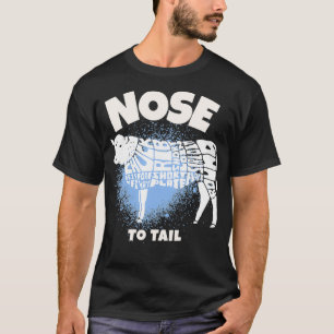 T-shirt Nose to Tail Cow Carnivore Keto Paleo Diet
