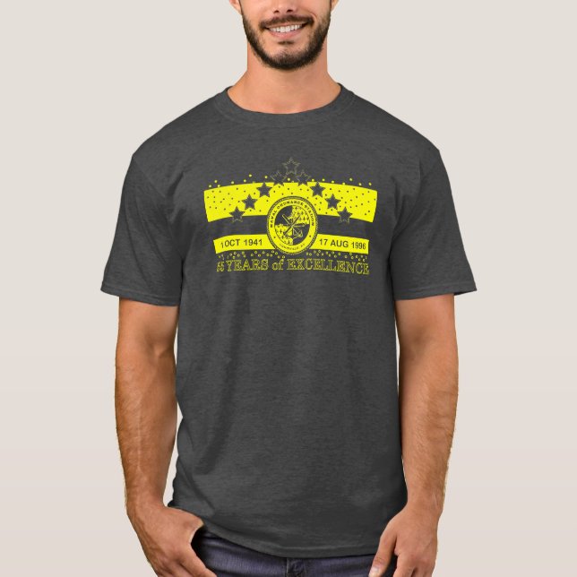 T-shirt NOSL Jaune 55 ans d'excellence Chemise (Devant)