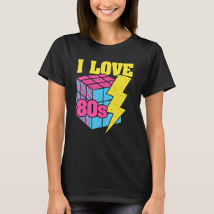 T-shirt Nostalgic I Love Retros 80's Trip Down Memory Lane