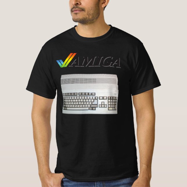 T-shirt Nostalgie de 16 bits pour Amiga 1980 (Devant)