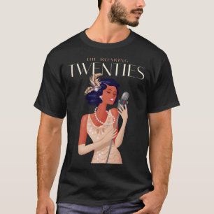 T-shirt Nostalgie Des Années 20 Pour Les Hommes Et Les Fem