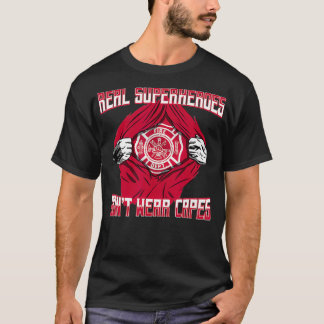 T-shirt Not all Heros Wear Capes First Responders For