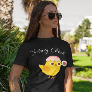 T-shirt Notaire drôle   Bureau - Notaire Chick
