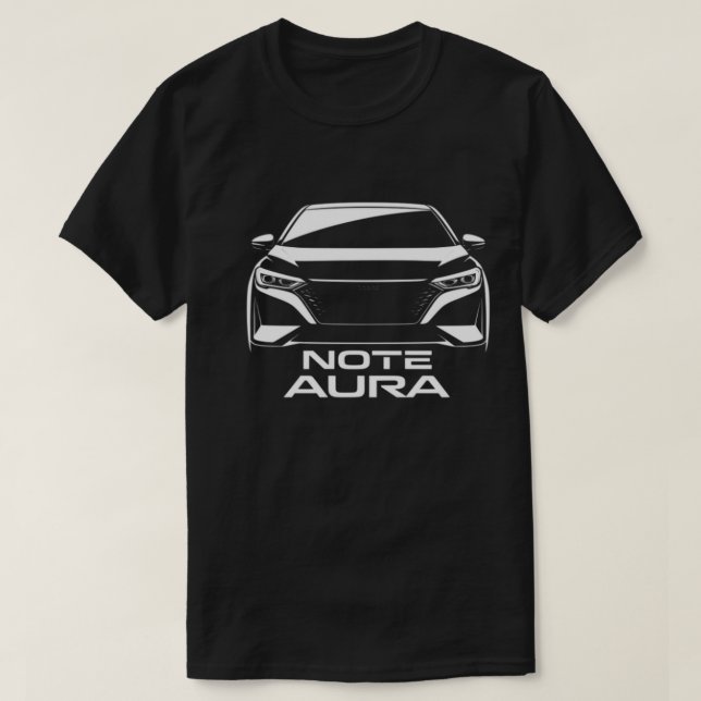 T-SHIRT NOTE AURA (Design devant)