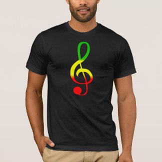 T-shirt Note de musique de Ras