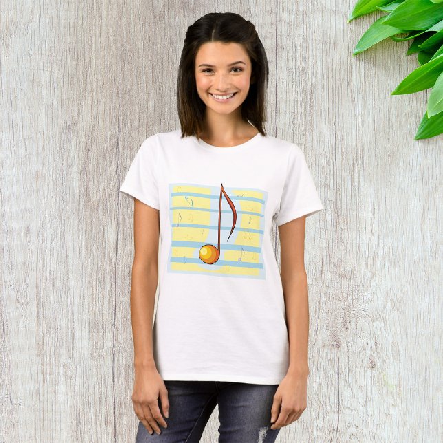 T-shirt Note musicale unique (Créateur téléchargé)