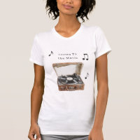 Notes de musique de tourne-disque