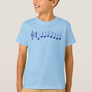 T-shirt Notes de musique Nous vous souhaitons un joyeux No