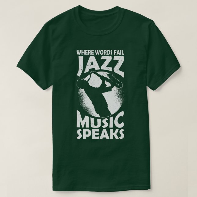 T-shirt Notes musicales de musique musicienne Citation de  (Design devant)