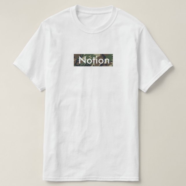 T-shirt Notion (Design devant)