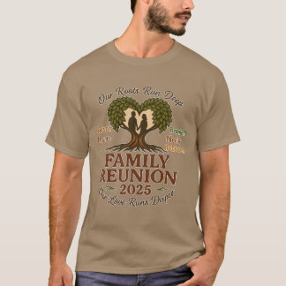 T-shirt Notre Amour Rend La Réunion Familiale Plus Profond