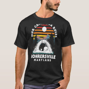 T-shirt Notre Camp Nos Règles Rohrersville Camping Marylan