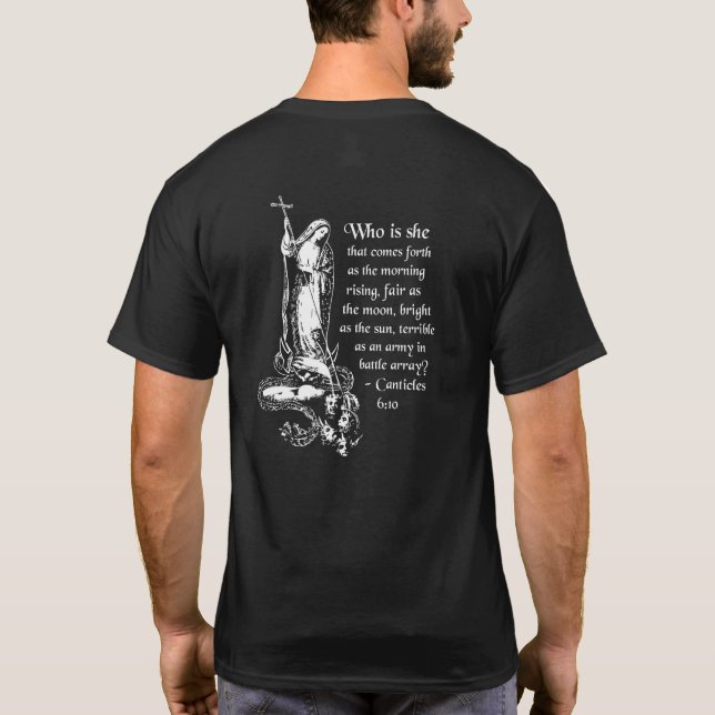 T-shirt Notre Dame de Guadalupe (Dos)