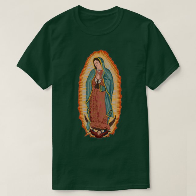 T-shirt notre dame de guadalupe (Design devant)