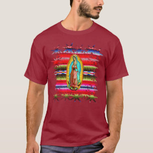 T-shirt Notre-Dame de Guadalupe Zarape Vierge Marie Cathol